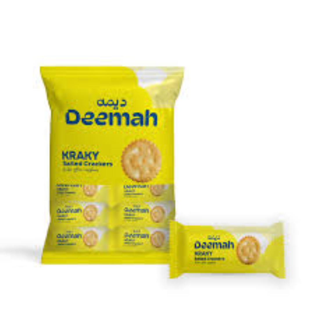 DEEMAH KRAKY SALTED CRACKERS 42G